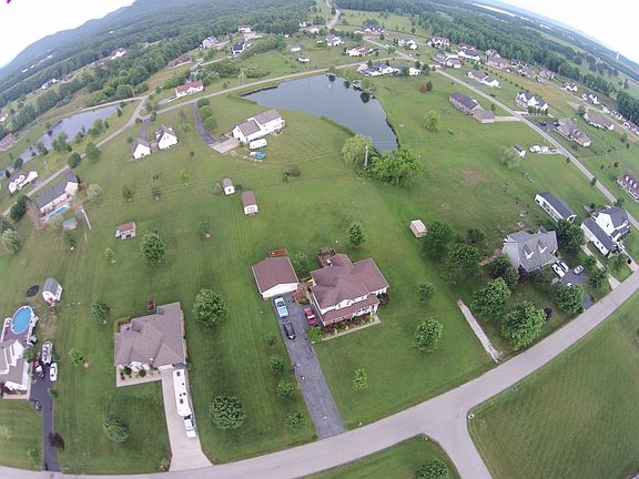 Over head of neighborhood