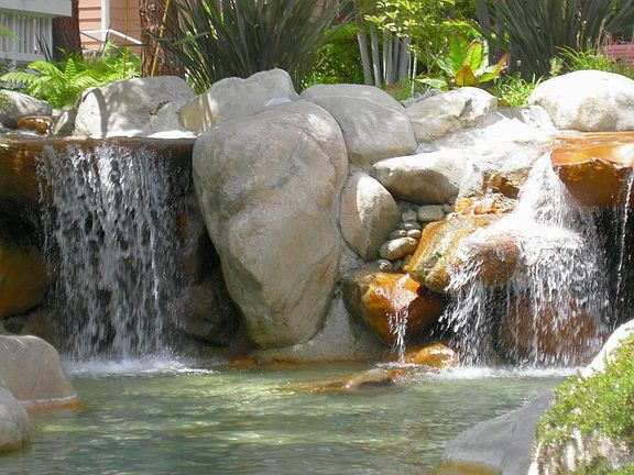Waterfall & Pond