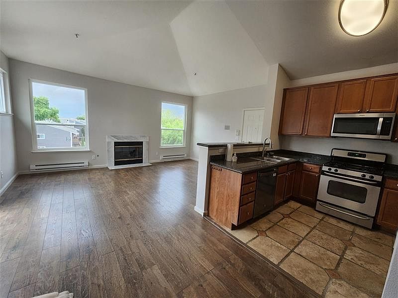 Kitchen & Living Room