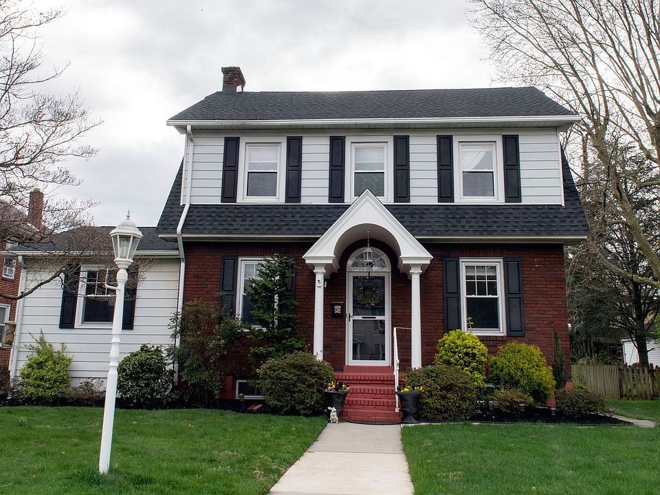 Traditional brick house