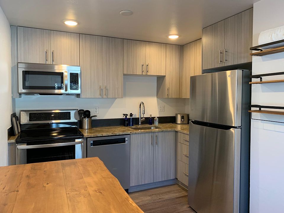 Fully stocked kitchen