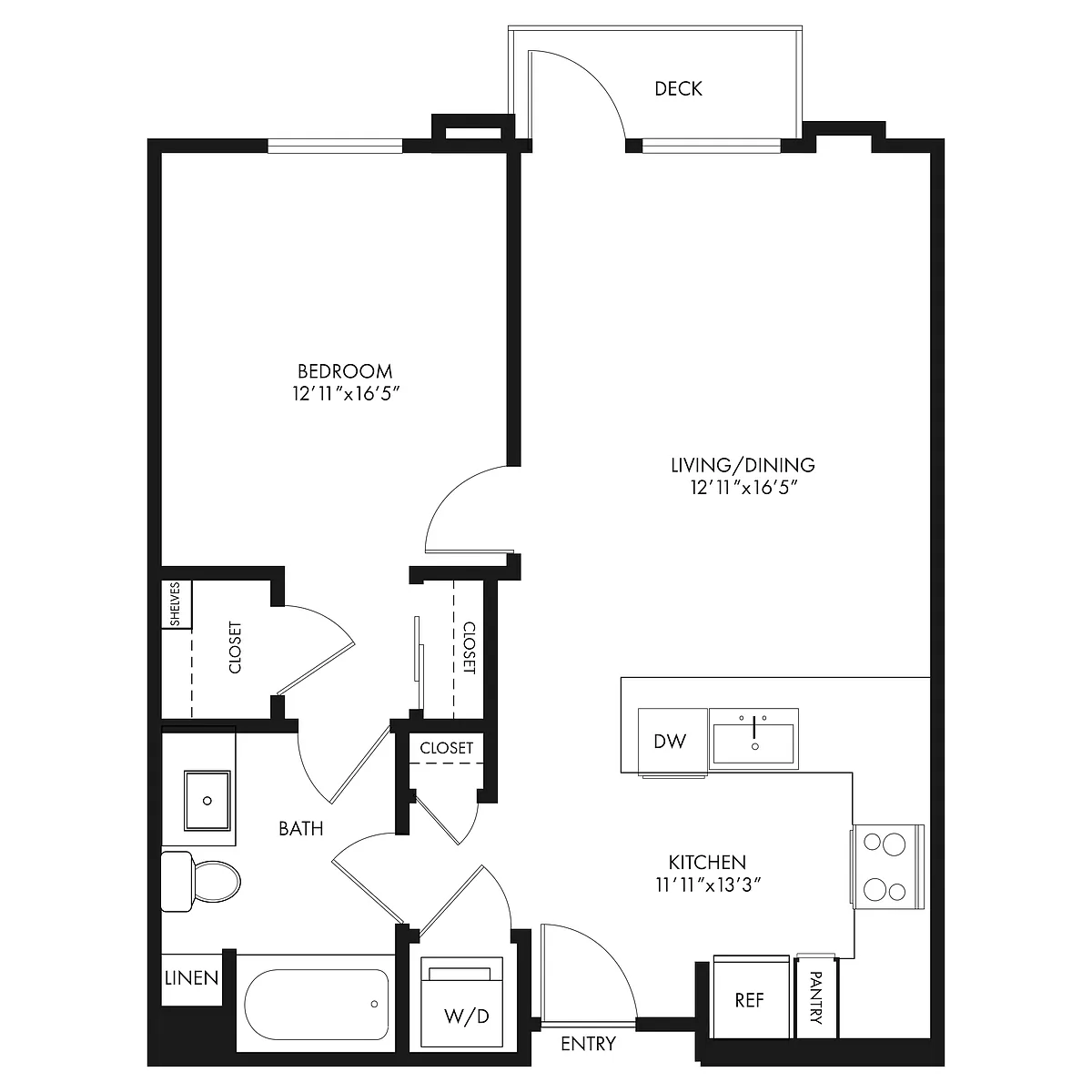 Floor plan A1.5-aff