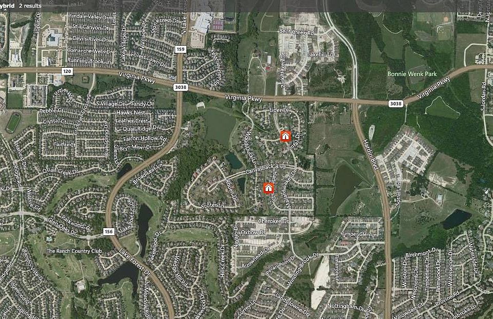 Map of 401 Pintail 