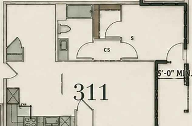 Floor plan The Oxford