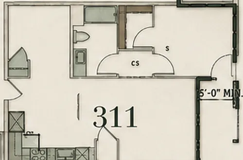 Floor plan The Oxford
