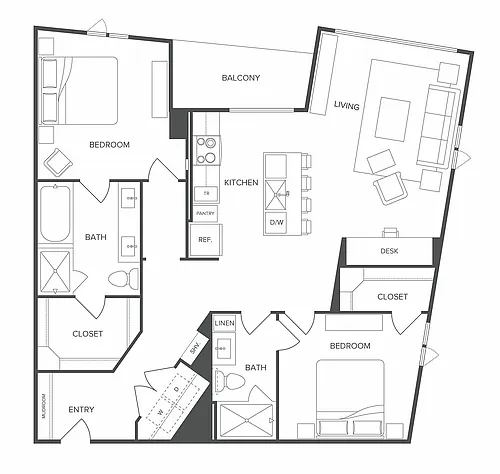 Floor plan B6a