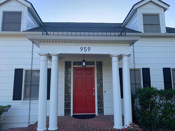Portico and dormers