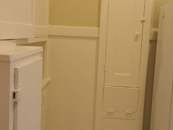 built in cabinets in kitchen