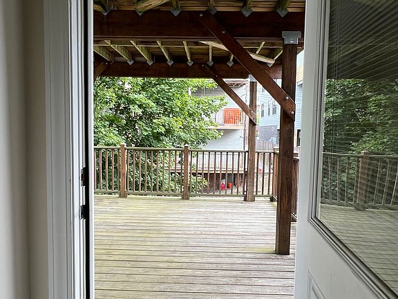 kitchen to rear deck