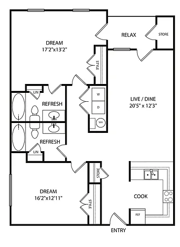Floor plan B2B