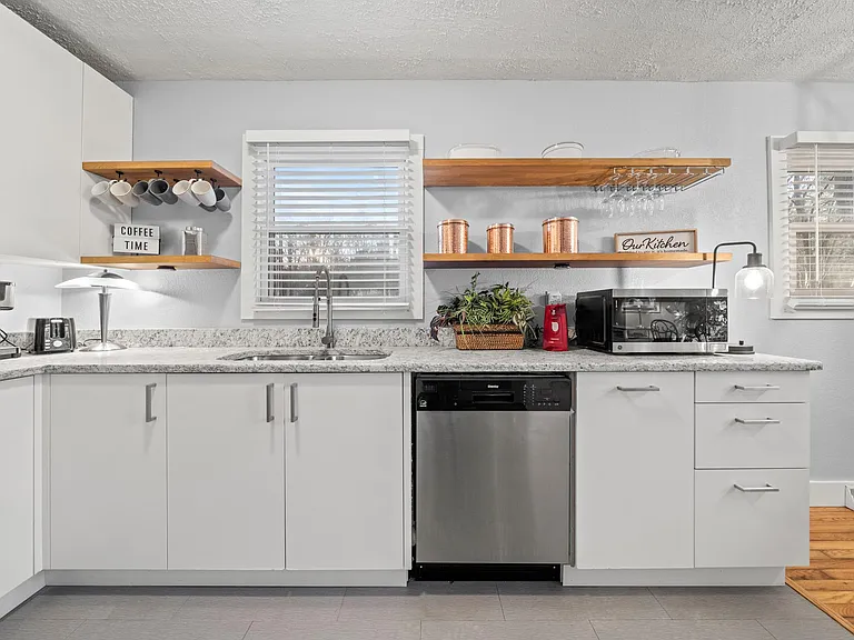 Kitchen View with Window
