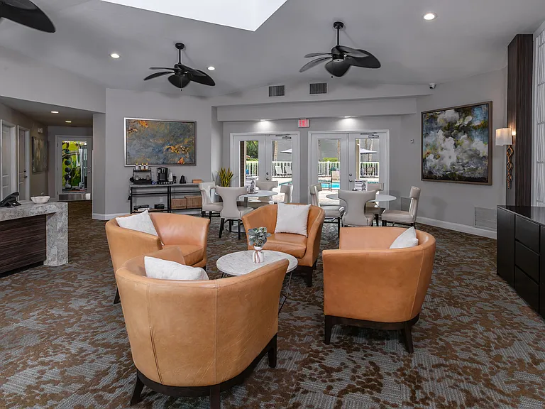Step inside our beautifully designed leasing office where comfort, convenience, and style greet you at the doorcomplete with a complimentary coffee station to make you feel right at home.