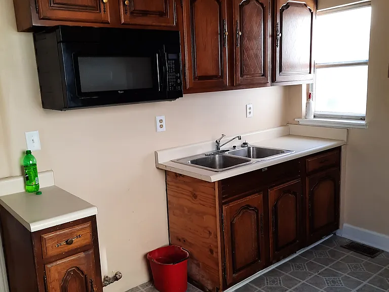 Kitchen space for gas stove