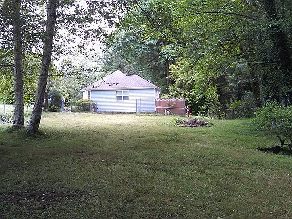 view from shed