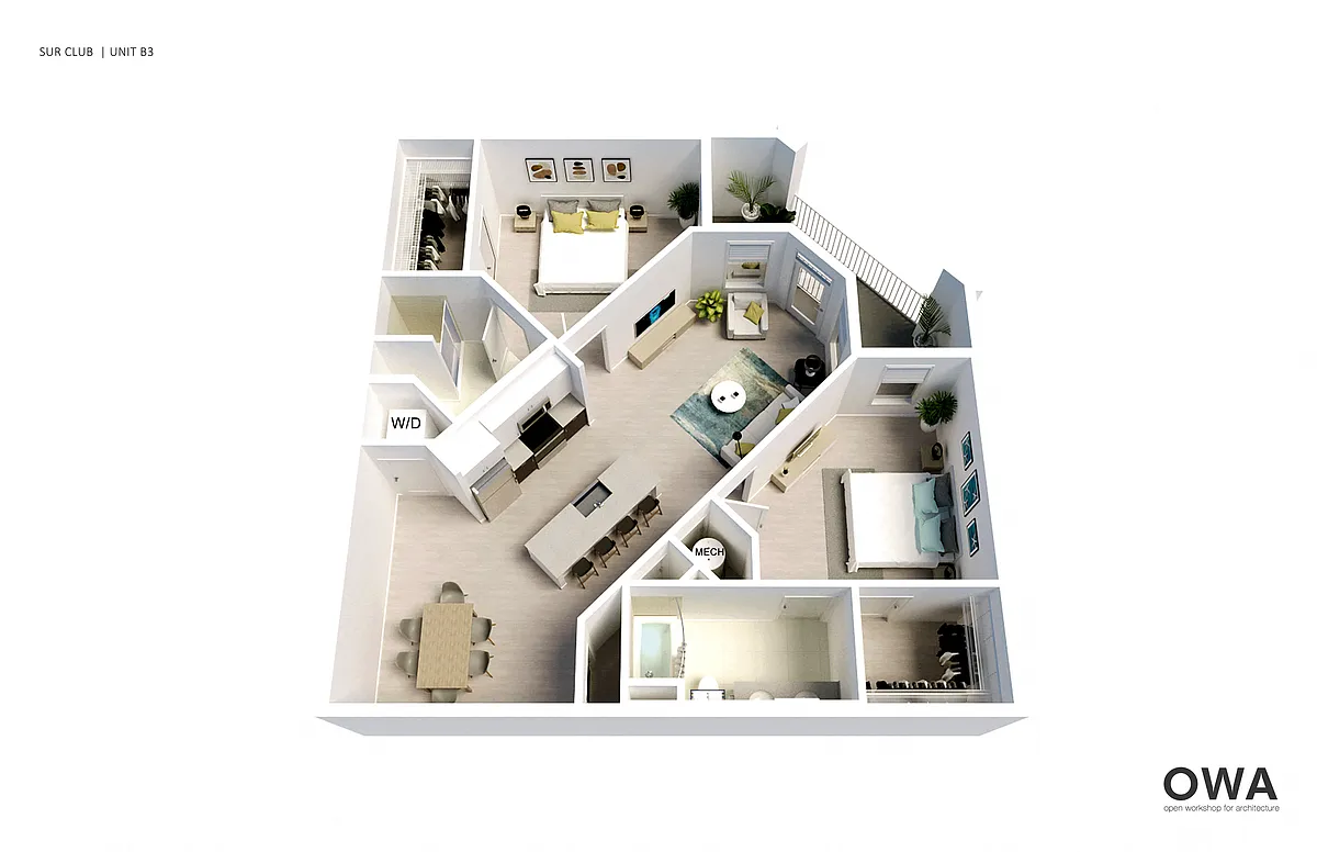 Floor plan B3