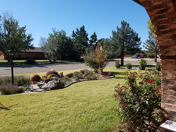 View from the front door step