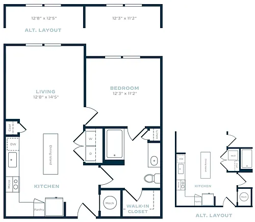 Floor plan A1 60 - Essential Housing