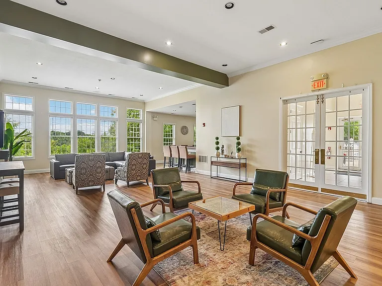 Spacious and elegant lounge area
