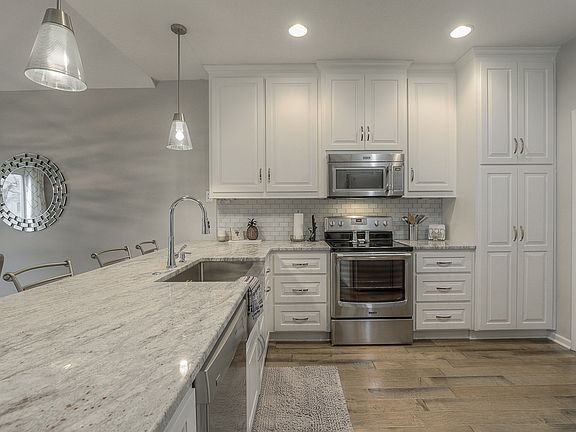 Kitchen view from living roo