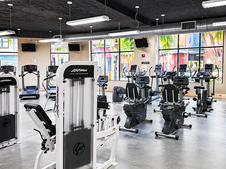 Enjoy access to a fully equipped gym_perfect for convenient, on-site workouts.