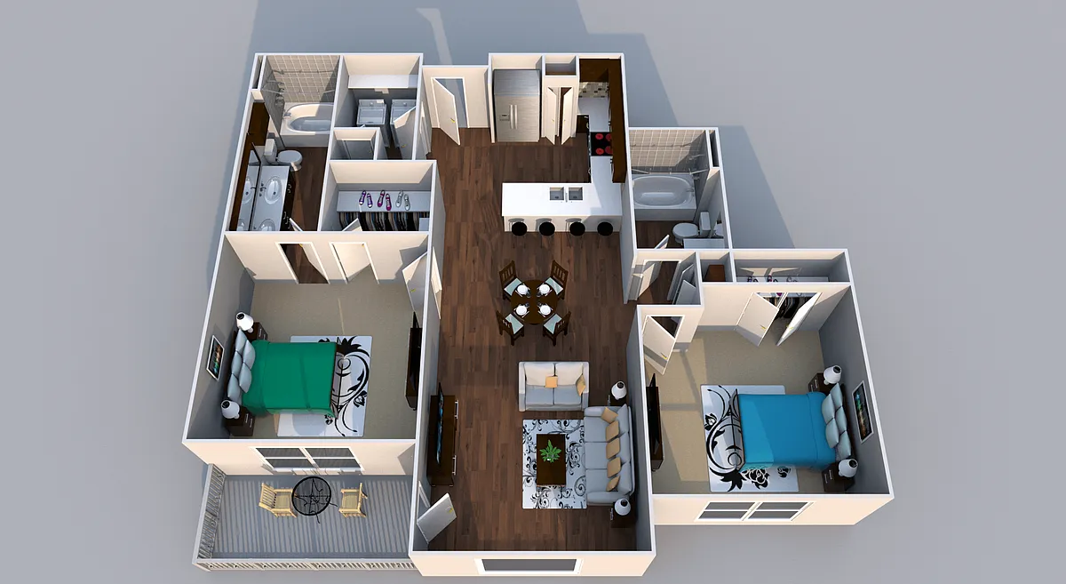 Floor plan Carnegie