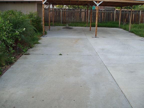 Carport area