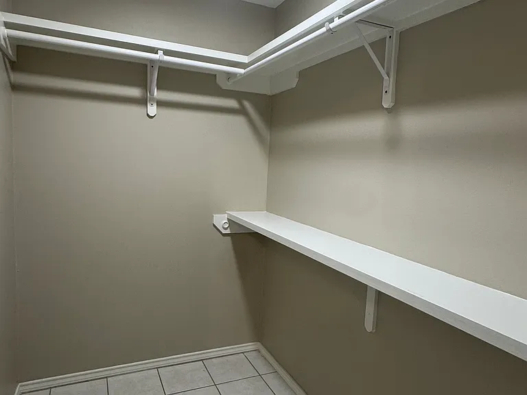 Master bedroom closet