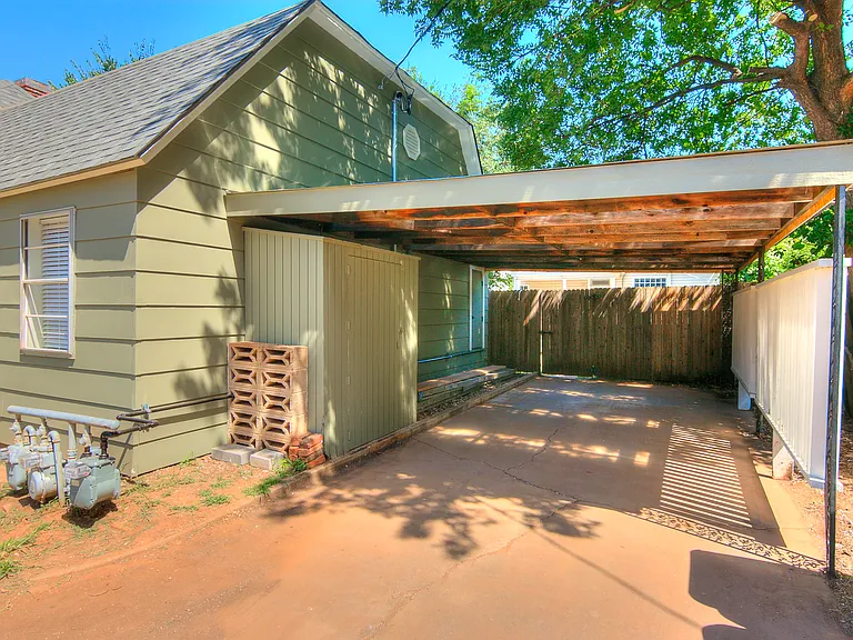 Carport & Storage Shed