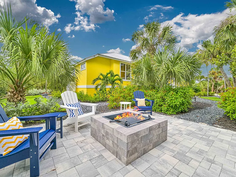 Fire pit area