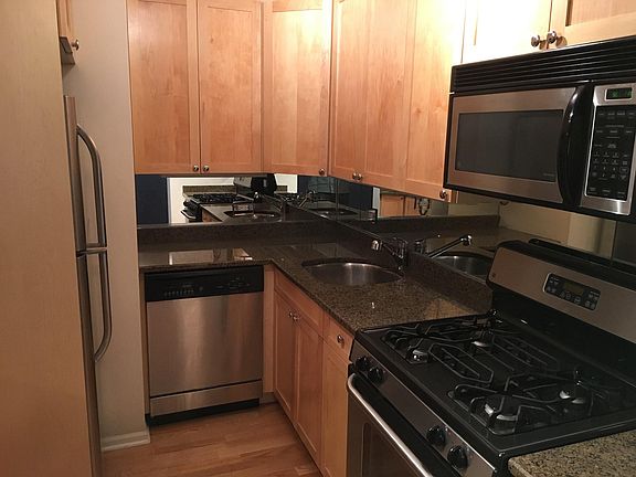 Kitchen with stainless appliances