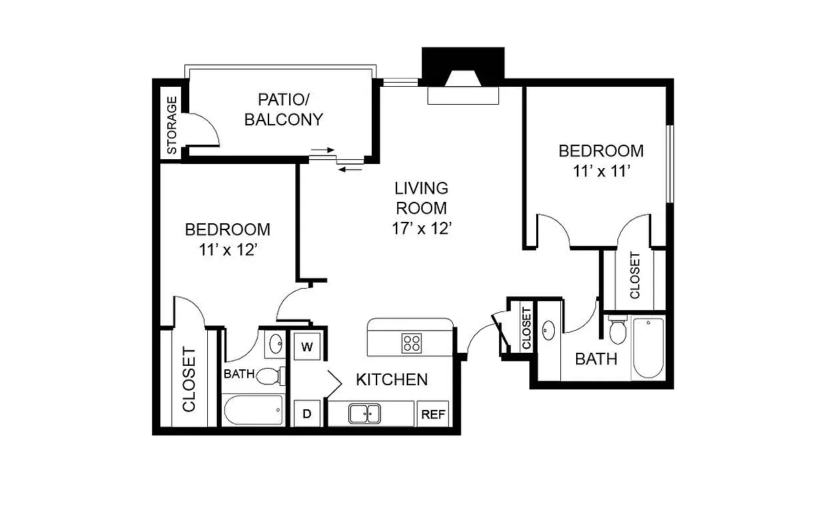 Floor plan The Plaza