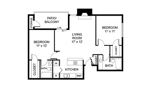 Floor plan The Plaza