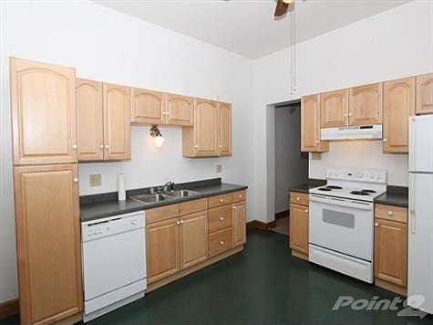Fresh, updated kitchen with double sink