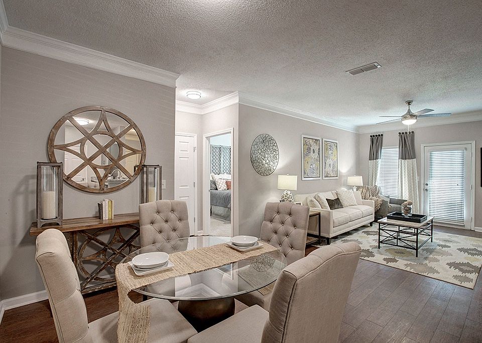 Living Room and Dining Area