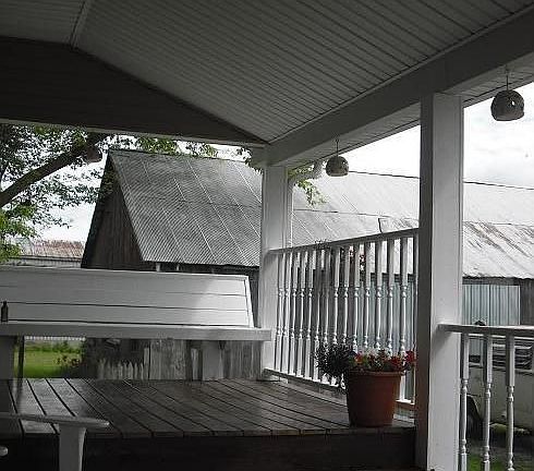 inside back porch