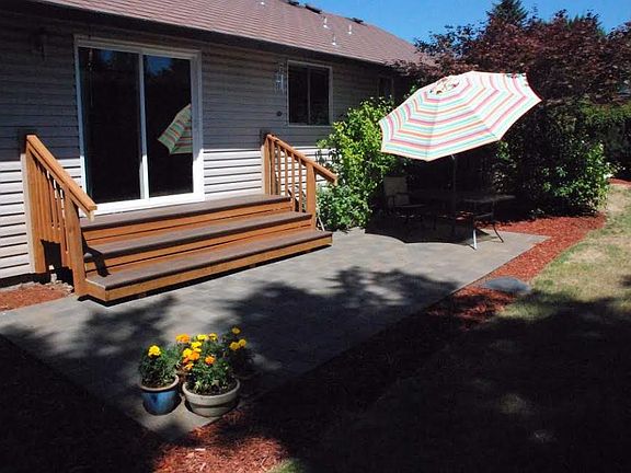 Sunny patio