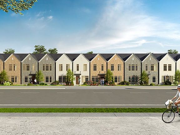 Rendering of Townhomes at Bluebonnet Trail