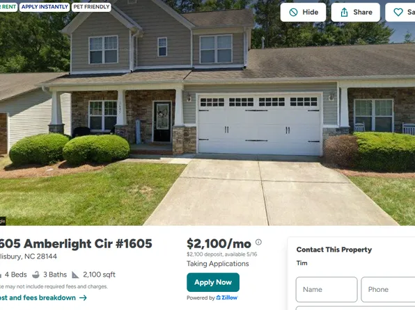 1605 Amberlight Cir #1605, Salisbury, NC 28144