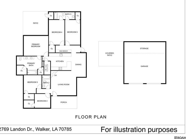 12769 Landon Dr, Walker, LA 70785