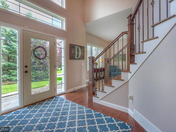 A spacious foyer invites you to the homes first impression!