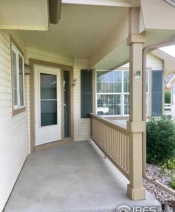 Welcoming front porch