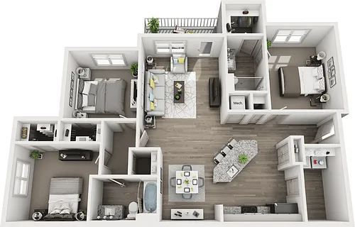 Floor plan Dogwood