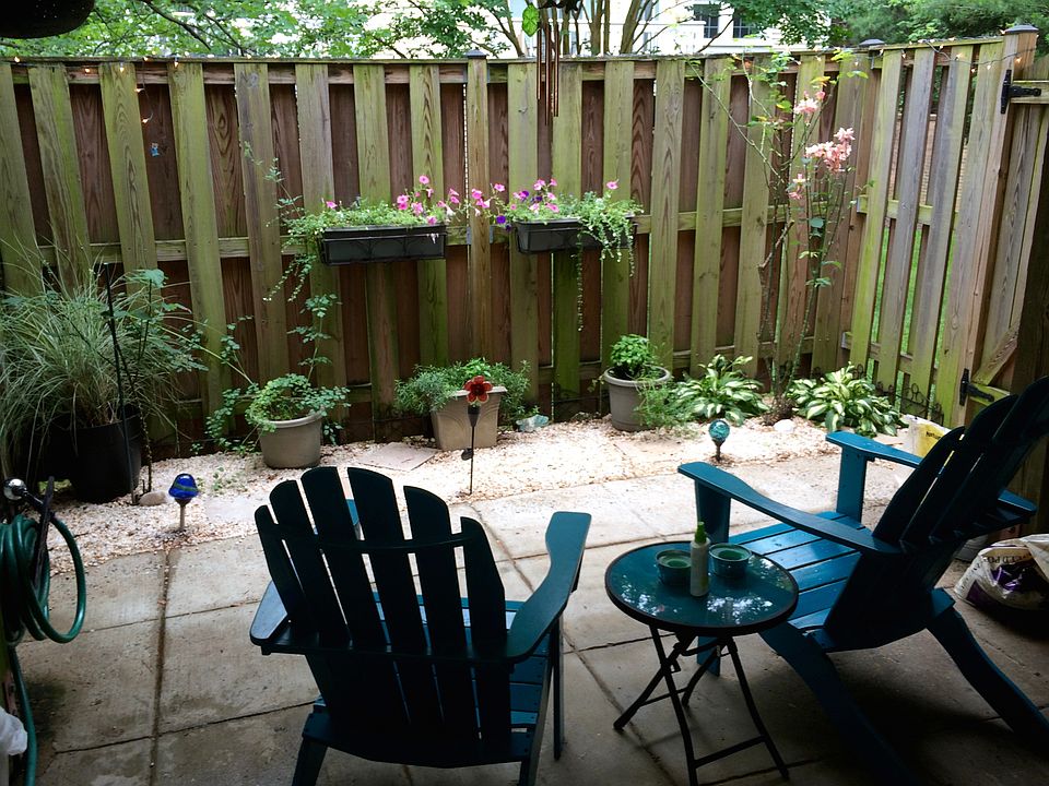 Private patio