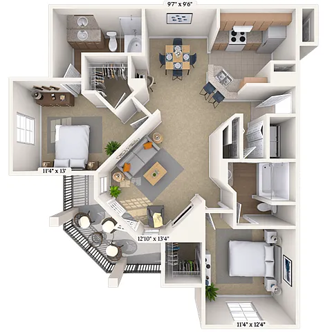Floor plan 22B