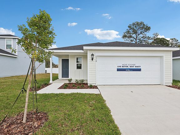 The Everglade floorplan at 7319 Queensgate Circle.