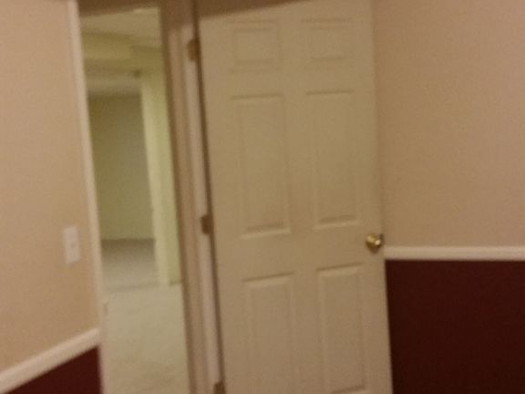 Den in basement with Closet