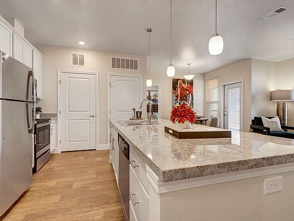 Latitude 31 Kitchen Island with Stainless Steel Appliances