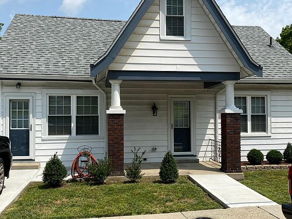 Front of House with parking space