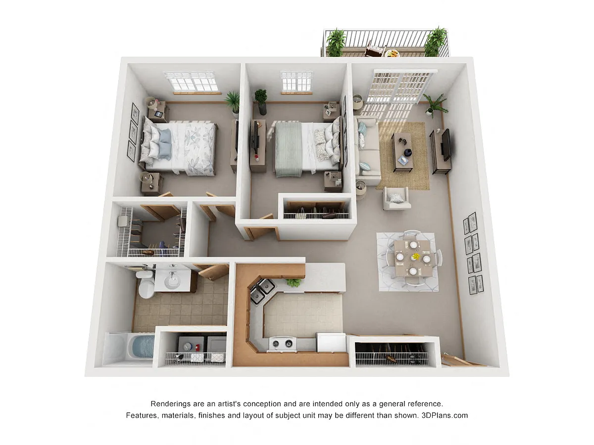 Floor plan Plan B