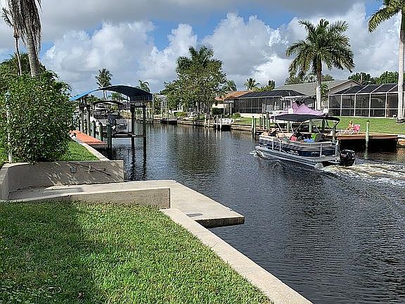 back yard dock